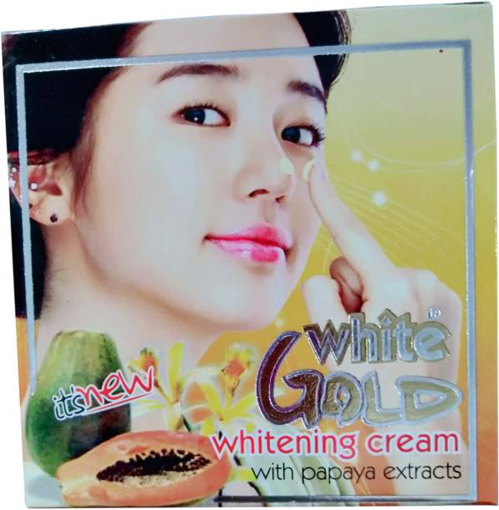 Picture of New White Gold Whitening Cream with Papaya Extract